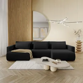 petits-meubles U-sofa 4-sitzig umbaubar Truhe Evy Schwarz