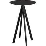 Essentials Infinity Klapptisch 70 x 70 x 109,2 cm Schwarz