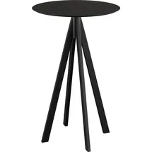 Essentials Infinity Klapptisch 70 x 70 x 109,2 cm Schwarz