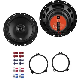 EHO JBL Stage1 61F Lautsprecher mit Einbauset passend für BMW 3er Coupe (E46) 1996-2006 Türen vorne/hinten 400 W 165mm 2 Wege Koax