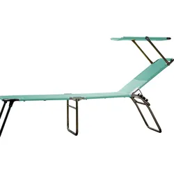Fiam Amigo 40+ -Sun - Dreibeinliege mit Sonnendach aqua