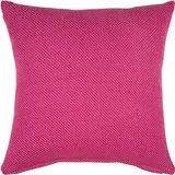 PAD Dekokissen PAD "LILO, Made in Europe", pink (pink, unifarben), B:50cm L:50cm, Obermaterial: 100% Baumwolle, Dekokissen_Sitzkissen_Kissenhüllen, Kissenbezug ohne Füllung, Uni Farben, 1 Stück, 35x60 cm & 50x50 cm