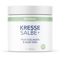 Biovana Kressesalbe PLUS Collagen & Aloe Vera bei Altersflecken (100 ml)