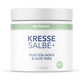 Biovana Kressesalbe PLUS Collagen & Aloe Vera bei Altersflecken (100 ml)