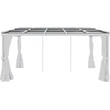 Konifera Pavillon-Ersatzdach KONIFERA "Bilbao", grau, Pavillondächer, für Anbaupavillon Bilbao BxT: 480x360 cm