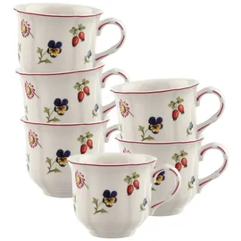 Villeroy & Boch Kaffeetasse 0,12 l Weiß 6 St.