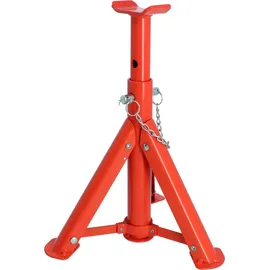 Carpoint Unterstellbock Aluminium/Eisen 277-366 mm rot