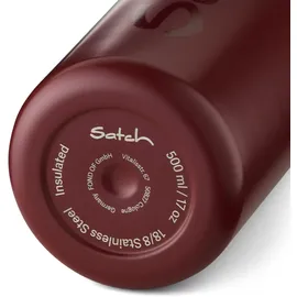 Satch Edelstahl Trinkflasche Berry 0,5 l
