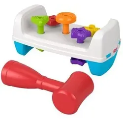 FISHER PRICE GJW05 FISHER-PRICE Werkbank mit Spielzeughammer