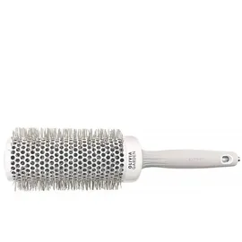 Olivia Garden Expert Blowout Speed gewellte Borsten 55 weiß & grau