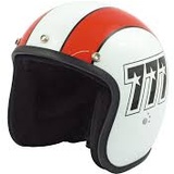 Bandit Helmets 777 weiß/orange