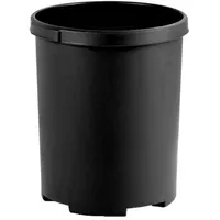 Proregal Praktischer runder Kunststoff Papierkorb | 50 Liter, HxØ