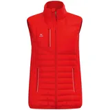 Erima Puffer Weste Damen red 34