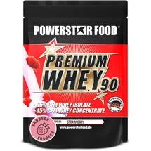 Powerstar Food Whey Protein Erdbeere Pulver 850 g