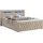 Juskys Leona 140 x 200 cm H4 Beige