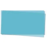NEU Transparentpapier Extrastark 115g/qm, 50 x 61 cm, 1 Bogen, Petrol