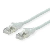 Dätwyler Patchkabel Cat.6A (Class EA) S/FTP, CU 7702 flex LSOH, AMP v2, grau, 1 m