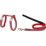 Red Dingo Hundegeschirr Red Dingo Union Jack 21-35 cm Rot