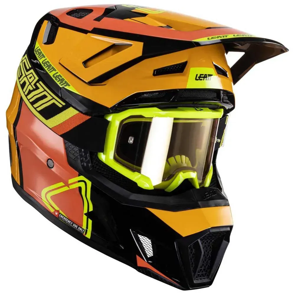 Leatt 7.5 Offroad-helm - Citrus - L