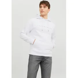 JACK & JONES Hoodie 3D-Print Weiß L