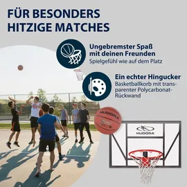 Hudora Basketballkorb Competition Pro Schwarz 720 x 145 x 1.120 cm