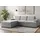 sit&more Ecksofa SIT & MORE "Moreno L-Form, B: 247 cm", grau (hellgrau), B:247cm H:82cm T:171cm, 100% Polyester, Sofas, Ecksofa, mit Armteilverstellung, optional Bettfunktion