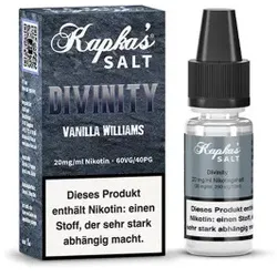 Divinity NicSalt 20mg 10ml Liquid by Kapka’s Flava