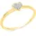 Diamonds by Ellen K. Ring gelb 60