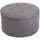 CLP Sitzhocker Evora Kunstleder 0 x 0 x 0 cm Grau