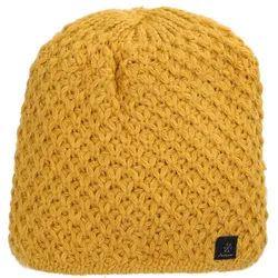 Antonio Damen Winter Strickmütze Beanie  yellow
