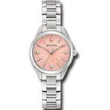 Nur Zeit Bulova Versilbert/Stahl Kollektion Sutton - frau