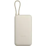 Xiaomi Power Bank 20000 Integrated Cable 20000 mAh 33 W Beige