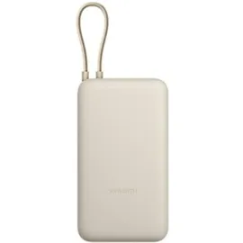 Xiaomi Power Bank 20000 Integrated Cable 20000 mAh 33 W Beige