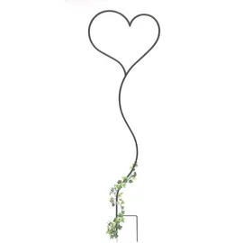 DanDiBo Ambiente Rankhilfe Herz 38 x 147 cm Schwarz