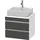Duravit Waschtischunterschrank 2 Schubkästen 60 x 47,8 cm Graphit Matt/Weiß Matt