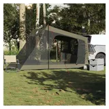 vidaXL Kuppelzelt Autozelt 2 Personen Olivgrün