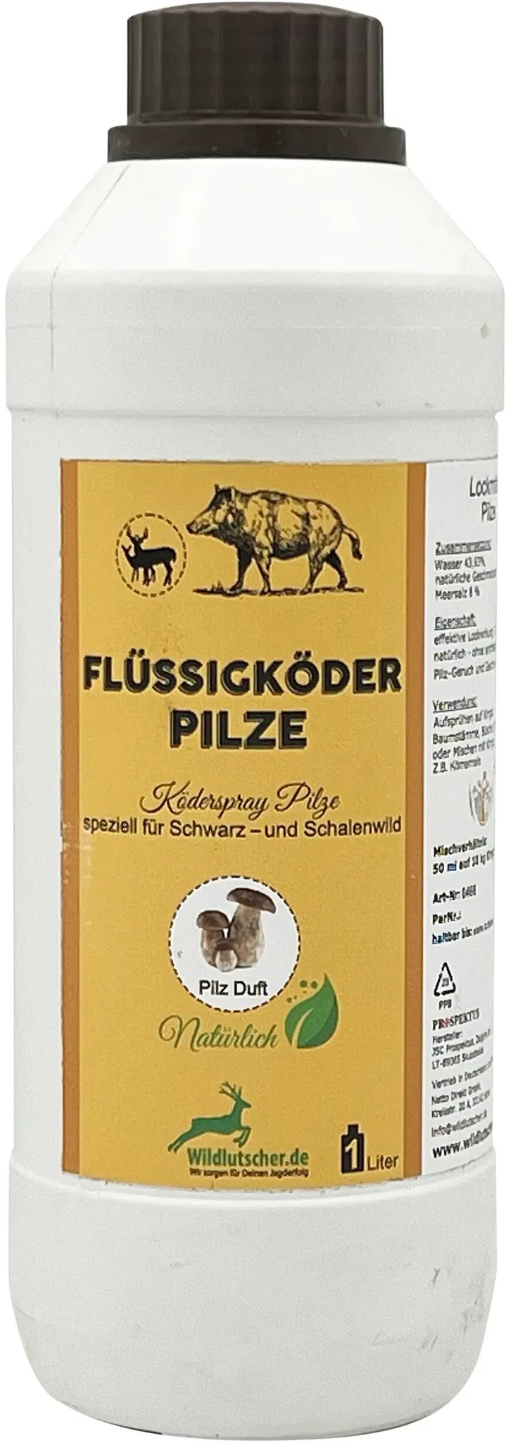 Wildlutscher Flüssigköder Pilz