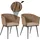 Mendler HWC-N38 Gartenstuhl 61 x 57 x 82 cm grau 2 St.
