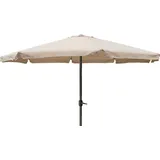 Lex XXL Alu Sonnenschirm Ø 400 cm Beige