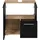 Badplaats Waschbeckenunterschrank Mars 60 x 60 cm Kastanien Eiche / Schwarz