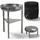 lawa living and lifestyle Feuerschale Ø 60 cm Silber