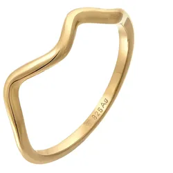 Elli Wellen Minimal Geo Trend 925 Silber Ringe   Damen 