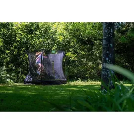 EXIT TOYS Silhouette Ground 305 cm inkl. Sicherheitsnetz rosa