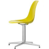 Vitra - Eames Plastic Side Chair DSL RE, poliert / senf (Filzgleiter basic dark)