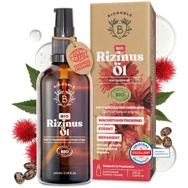 BIONOBLE Rizinusöl Kaltgepresst Bio Öl 100 ml