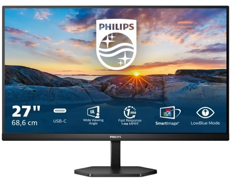 Philips 27E1N3300A/00 - TFT-Monitor - schwarz TFT-Monitor schwarz