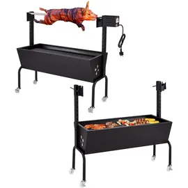 DEMA Spanferkelgrill 85 cm inkl. Motor schwarz