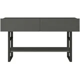 [en.casa] Konsolentisch Lappeenranta 139x43x76cm Anthrazit/Schwarz