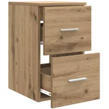 vidaXL Badezimmerschrank Inzwischen Altholz 30 x 50 cm)