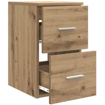 vidaXL Badezimmerschrank Inzwischen Altholz 30 x 50 cm)
